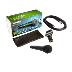 SHURE - PGA58-XLR MICROFONO DINAMICO CARDIOIDE