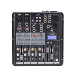 MIXER SOUNDSATION YOUMIX-202 MEDIA C/EFFETTI E LETTORE AUDIO