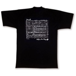 T-Shirt Mozart -Nera