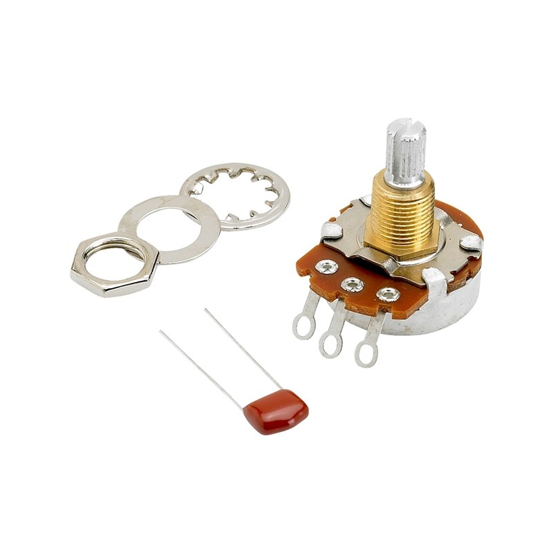 500K Split Shaft Potentiometer (Volume or Tone)