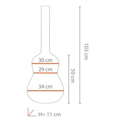 BESPECO- BORSA MORBIDA PER CHITARRA ELETTRICA-TESSUTO