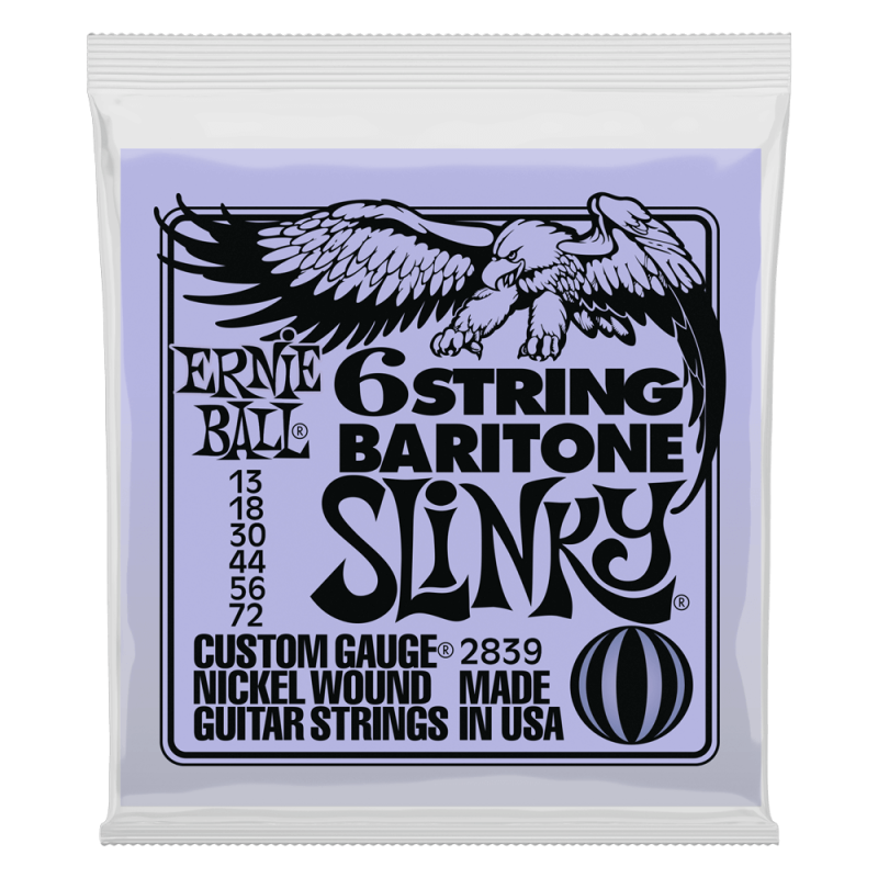 ERNIE BALL - 2839 6 STRING BARITONE SLINKY